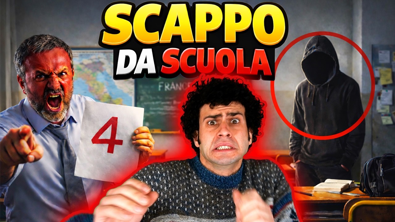 TENTO DI EVADERE DA SCUOLA (ma va male)