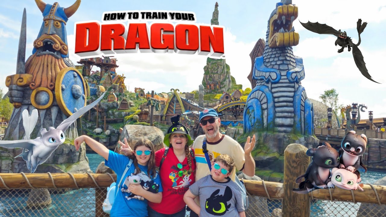 THIS IS BERK! How to Train Your Dragon Land at Epic Universe is INCREDIBLE!