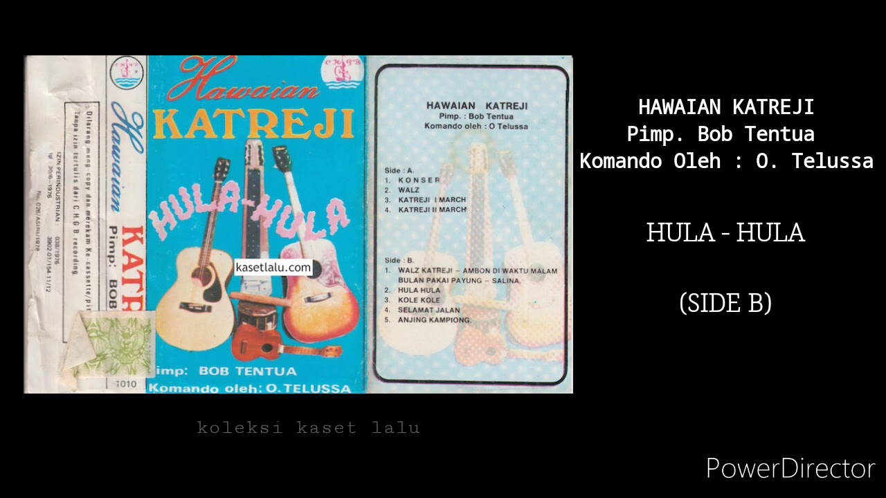 HAWAIAN KATREJI PIMP. BOB TENTUA, KOMANDO : O. TELUSSA - HULA-HULA (SIDE B)