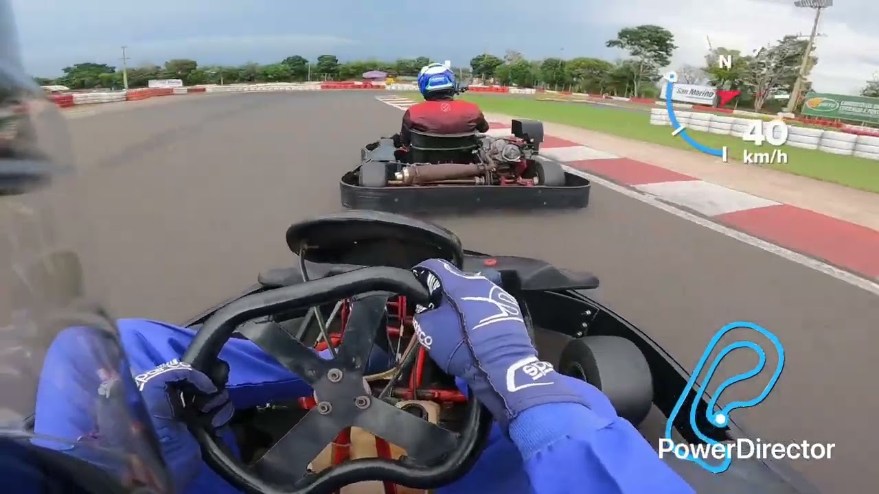 Kart Paulínia 07 fev 2020 traçado 4 anti-horário chegada p2.