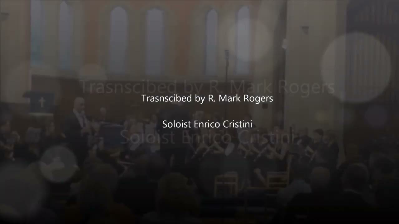 2011 05 14 BCWB   Enrico Cristini   Weber Clarinet Concerto No 1