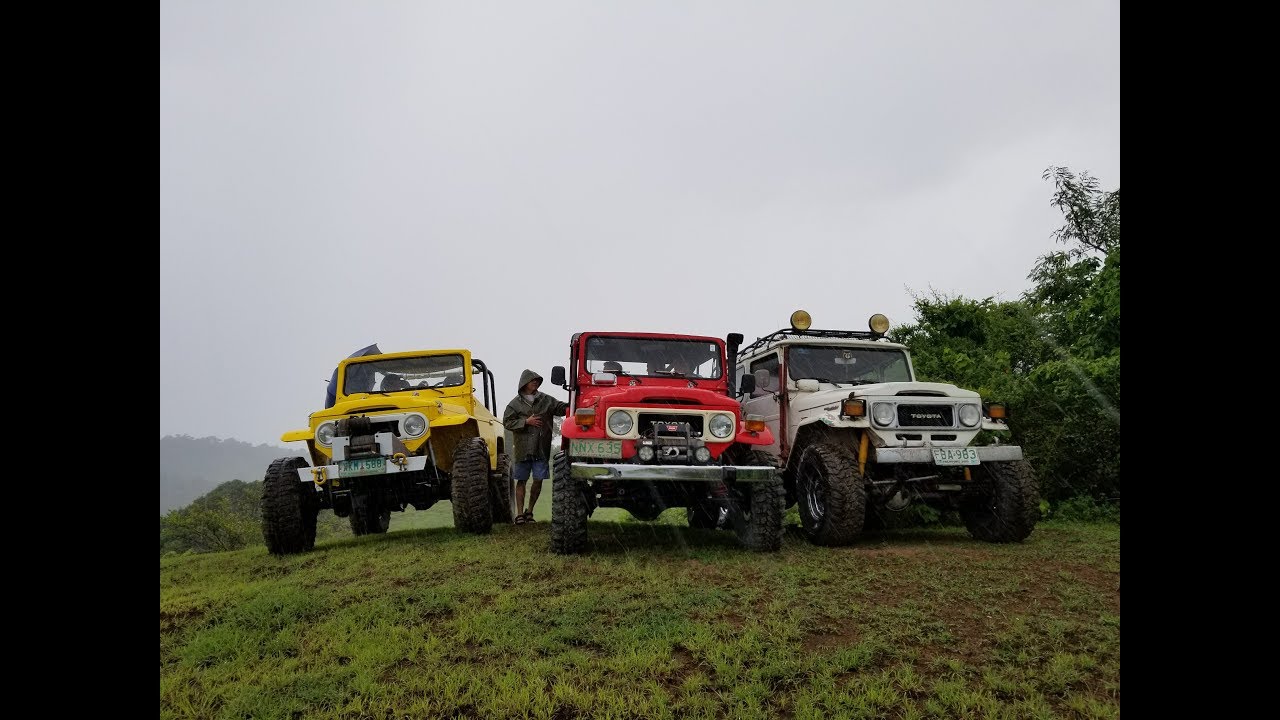 Philippines Offroad- Landcruisers FJ40 and BJ44 Tackle San Piro Mountain