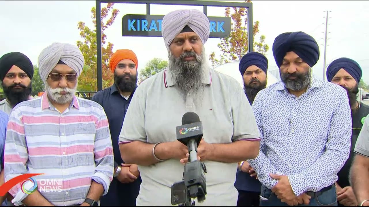 New park to scatter ashes opens outside Mississauga Gurudwara | OMNI News Punjabi