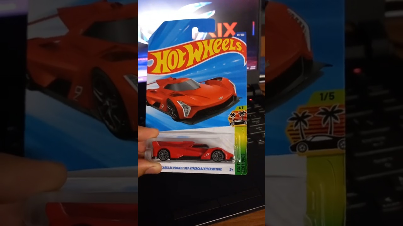 HOTWHEELS CADILLAC PROJECT GTP HYPERCAR #viralshort #hotwheels #cadillac