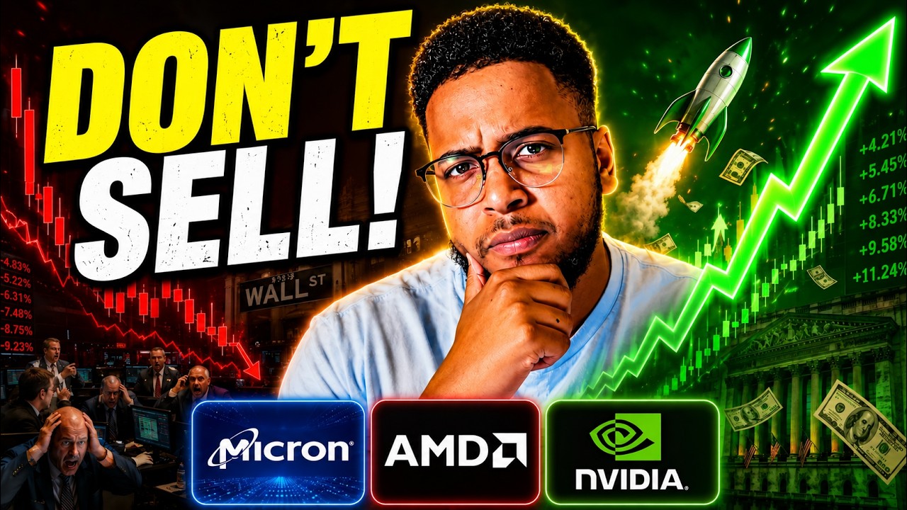 НЕ ПРОДАВАЙТЕ СВОИ MICRON, AMD И NVIDIA! НЕ ПАНИКУЙТЕ! ПОСМОТРИТЕ ЭТО ПРЯМО СЕЙЧАС!