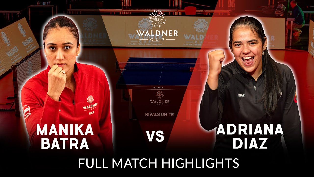 Match 5 | Manika Batra vs Adriana Diaz | Day 2 | Waldner Cup 2024 (Full Match Highlights)