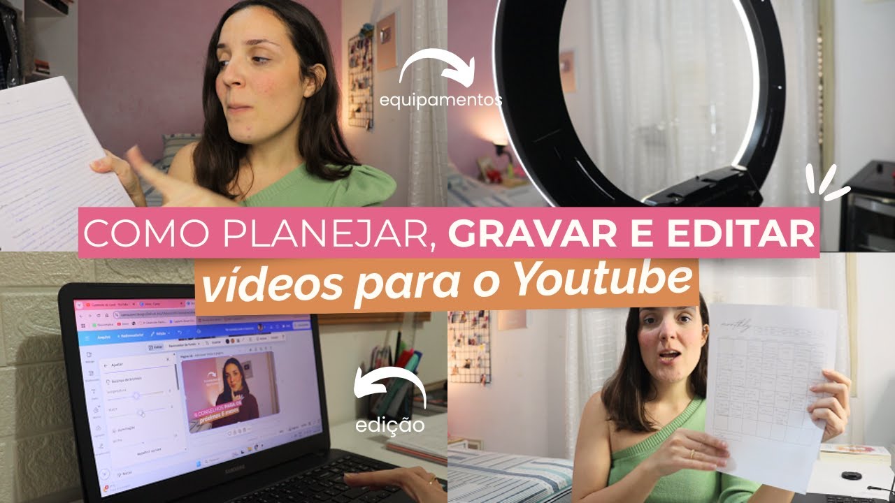 Como planejar, gravar e editar vídeos para o youtube #VITODODIA09