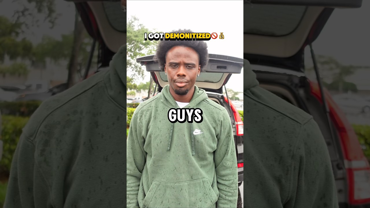 Day 95🎒🙁I Got De-MONETIZED🚫💵 