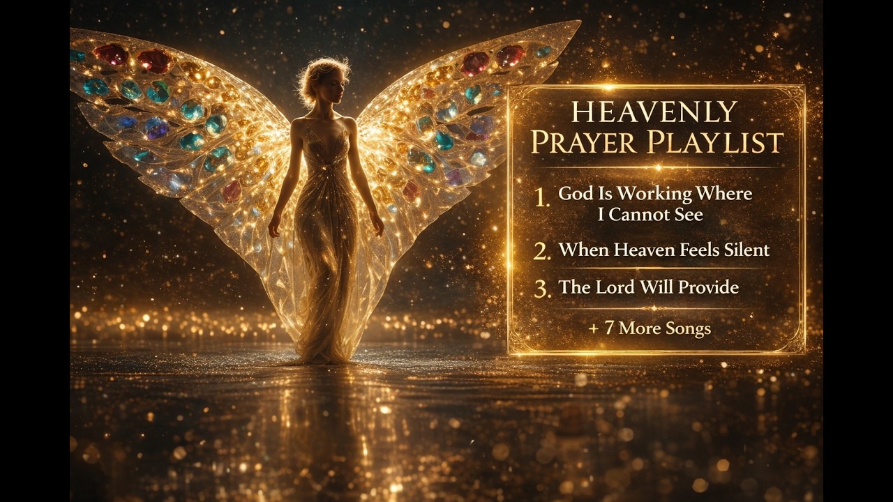 Under Heaven’s Wings | 2 Hours of Gentle Angelic Healing Music For Deep Christian Rest