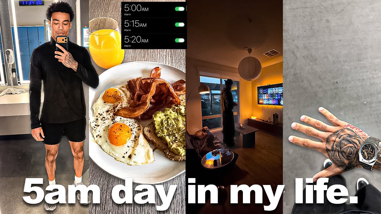 5AM DAY IN MY LIFE | productive routines, apartment updates, locking in for the new year, new tattoo