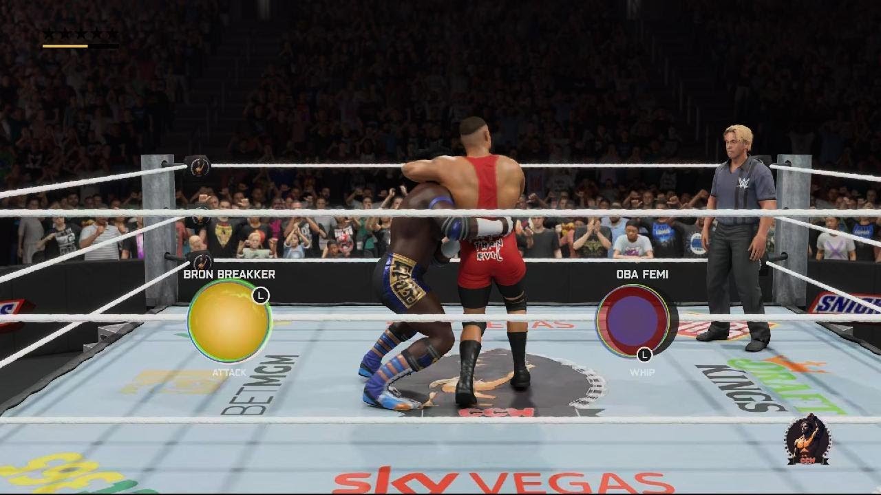 CCW RAW 9th Match: WHC Bron Breakker Vs Oba Femi