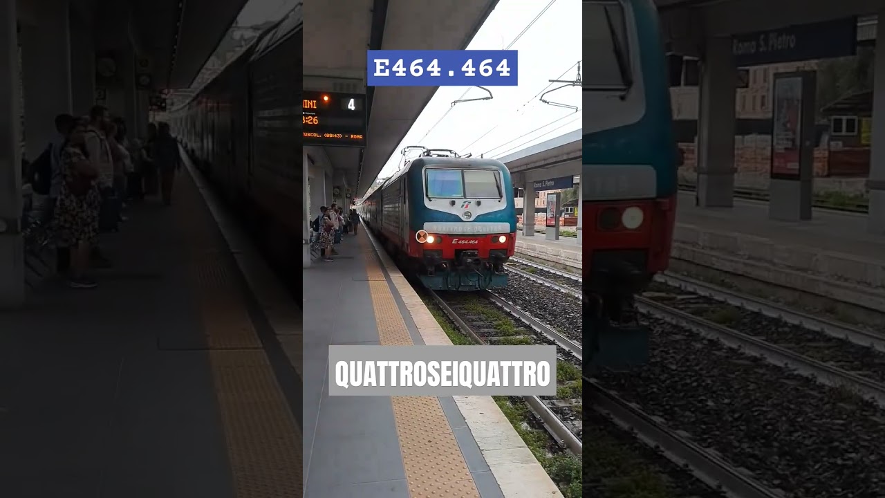 E464.464 (quattroseiquattro) a Roma S.Pietro