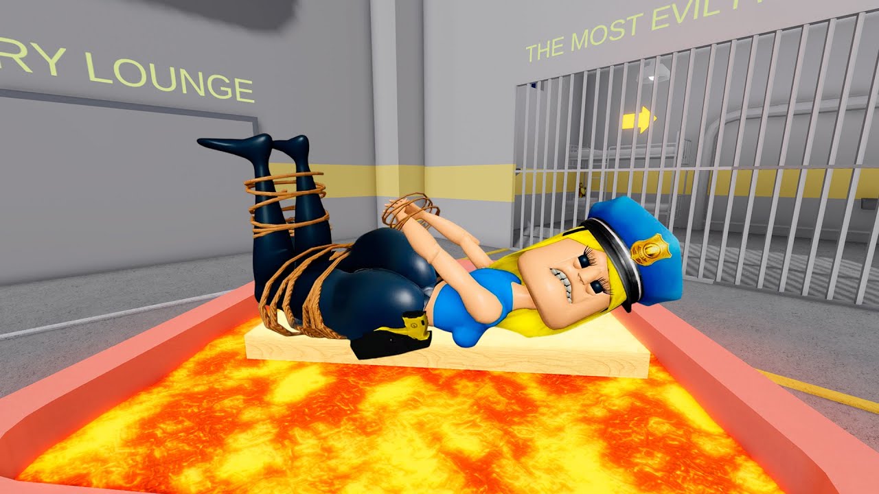 SAVE BARRY WOMAN in BARRY'S PRISON RUN! #roblox #obby