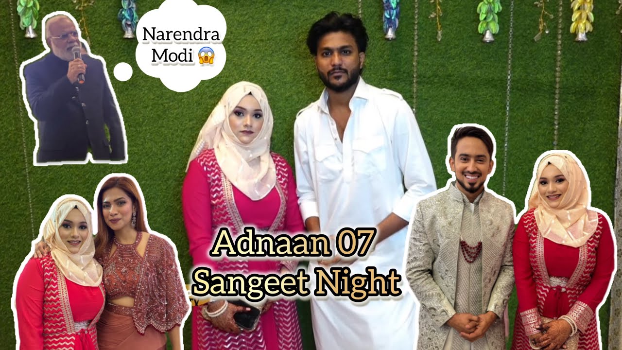 Adnaan 07 Ki Sangeet Night 😍🔥| @bush_khan & @ibrahim_soul | #ibbush #bushkhan