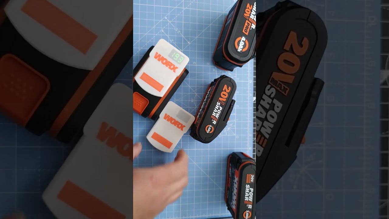 Worx Power Share Battery Adapter with XT30 output connector. #WORX #PowerShare
