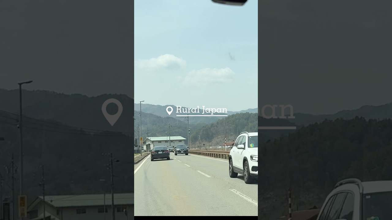 pov: driving around rural Japan 