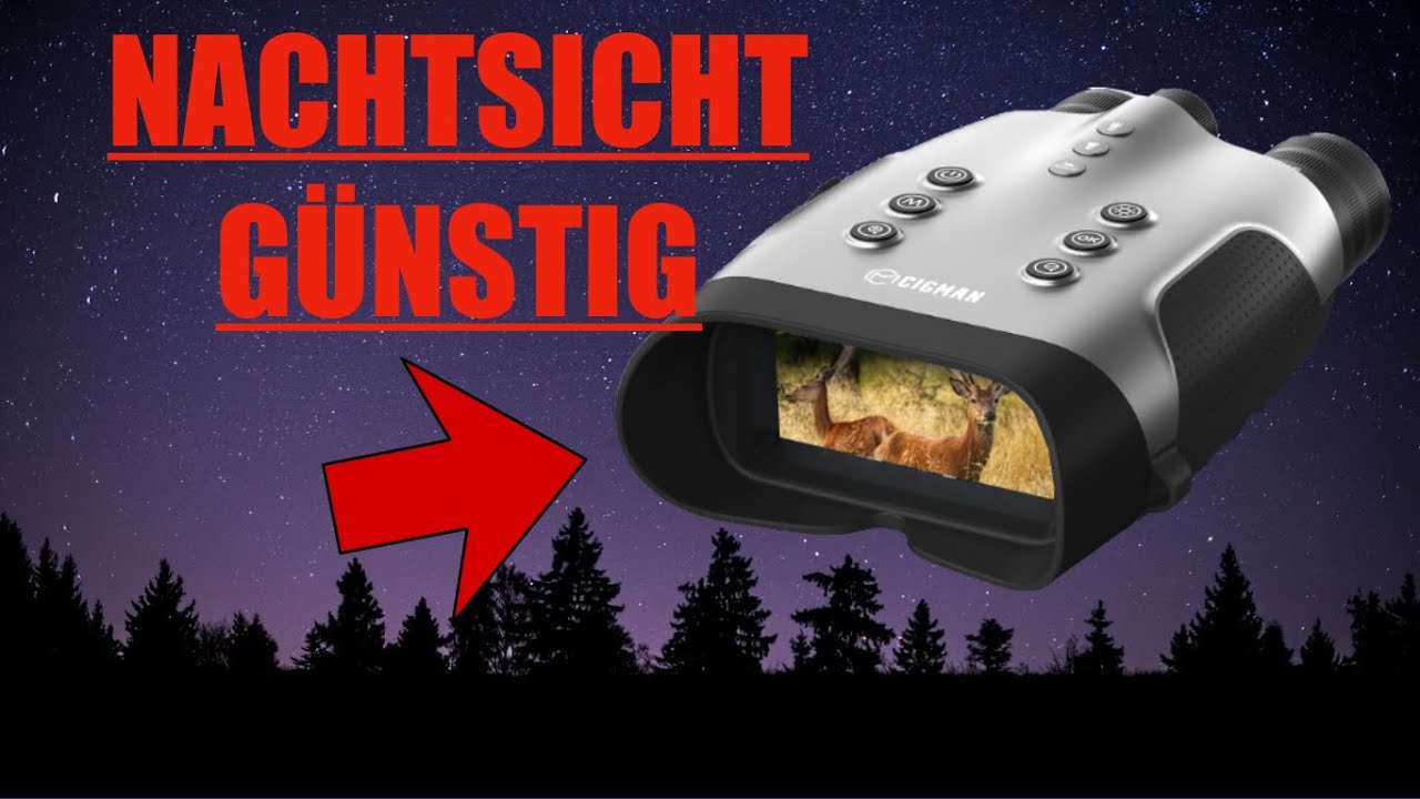 🔥 Das BESTE Nachtsichtgerät unter 200 €? | CIGMAN 4K im echten Praxistest!