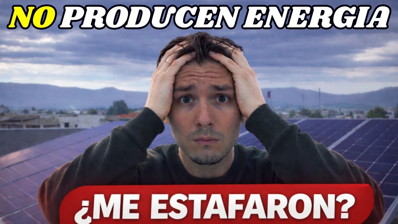 Mis paneles NO producen energía 😡¿Por qué? 