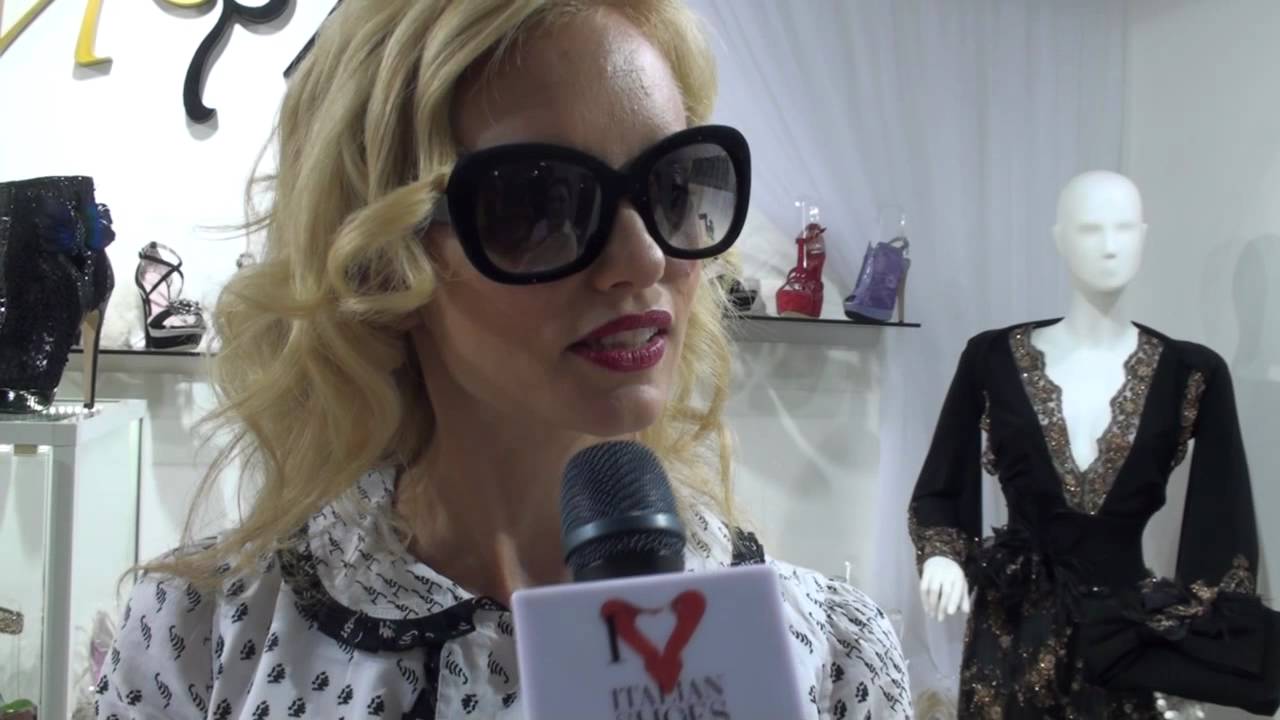 Justin Mattera allo stand Michela Rigucci Micam 2012
