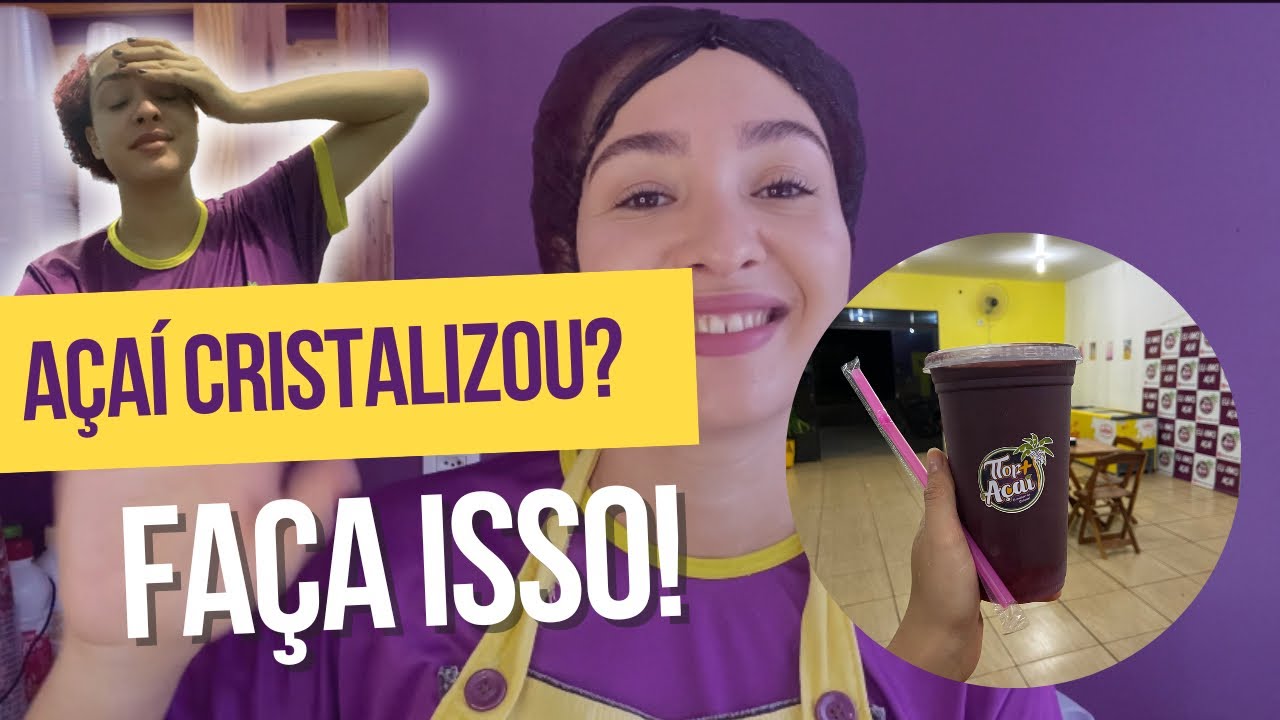 Como fazer batida de açaí | Não perca mais açaí | #açaí