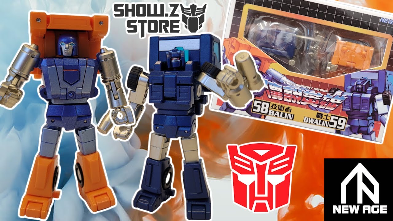 Unboxing Reaction and Review: Newage's Legends Huffer and Pipes