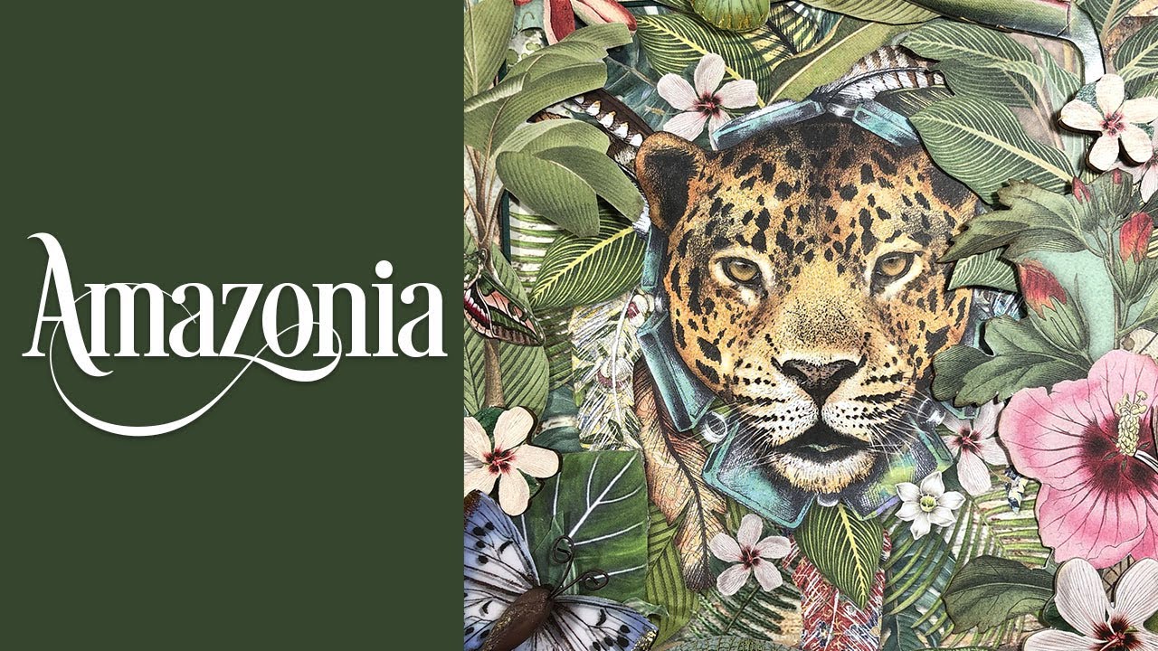 Stamperia Amazonia Album Tutorial for Scrap n Create - walkthrough