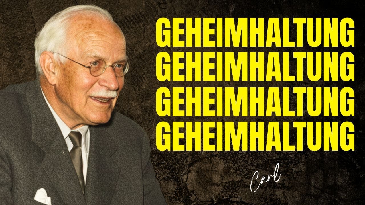 Erzählen Sie NIEMALS jemandem diese 7 Dinge (Ihre Seele ist in Gefahr) | Carl Jung