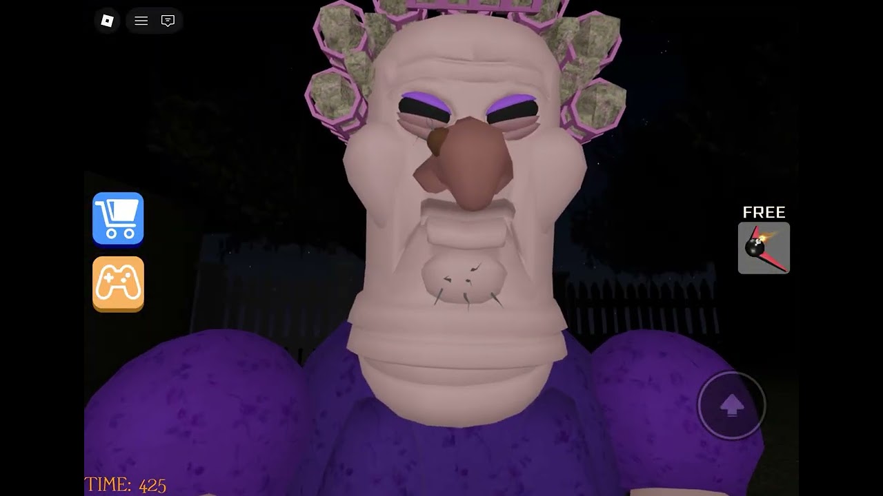 Grumpy granny Roblox Bobby Gameplay first 12 minutes