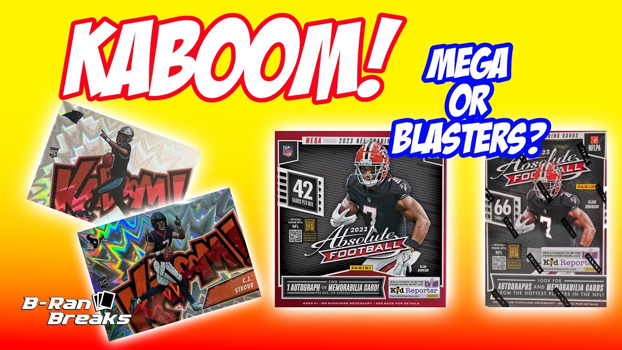 KABOOM HUNT! 2023 Absolute Football Retail boxes from Walmart! Can we end our hunt for the Kaboom?