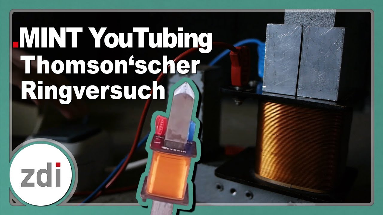 THOMSONscher Ringversuch oder: Die Gaußkanone • MINT YouTubing • zdi-Zentrum Kreis Steinfurt