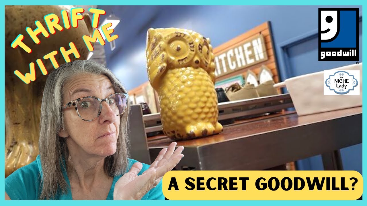 A Secret Goodwill?  | Thrift With Me