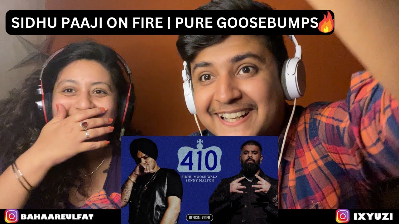 410 (Official Video) - SIDHU MOOSEWALA | SUNNY MALTON | REACTION & REVIEW | Azy Reacts