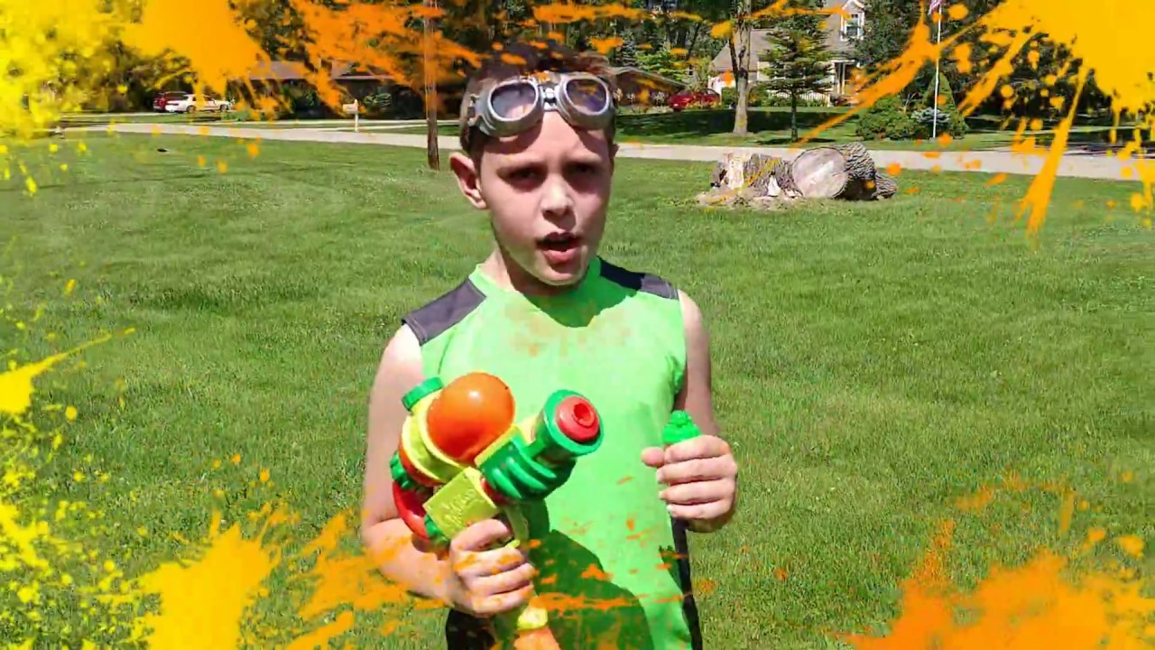 TEST & REVIEW Nintendo Splatoon 2 Inkling Splattershot Blaster Ink Goo Gun