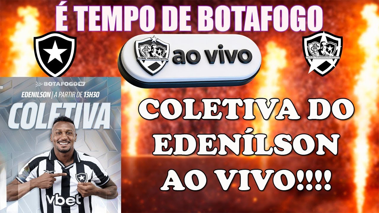 LIVE ALVINEGRA RAIZ - VAMOS ACOMPANHAR AO VIVO A COLETIVA DO NOVO REFORO EDENÍLSON!!