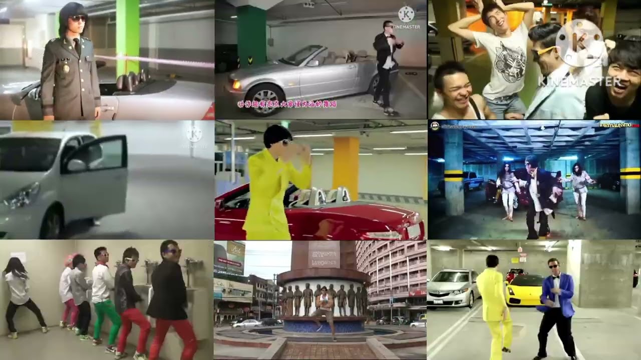 9 gangnam style