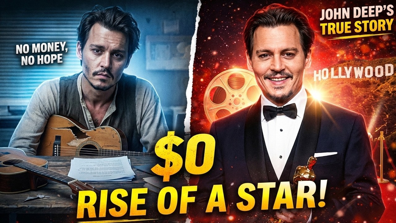 Johnny Depp: From Homeless Teen to Hollywood Legend | Struggle and Triumph | From Pain to Stardom