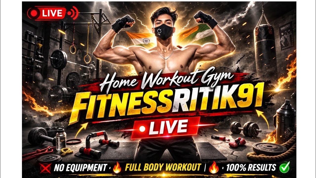 Home Workout 🔥 Push-Up + Abs Crazy Challenge LIVE 💯