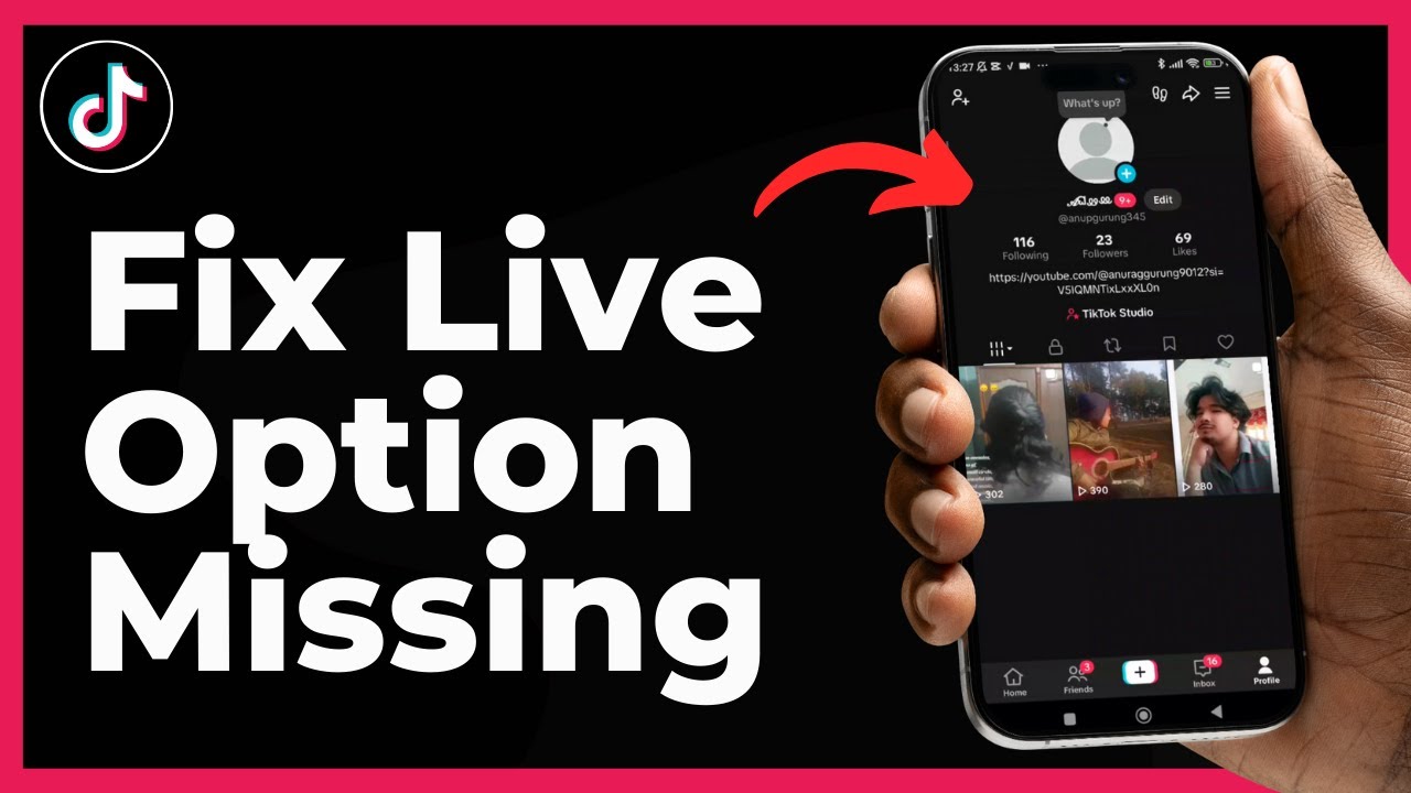 How To Fix Live Option Missing on TikTok | TikTok live option not showing