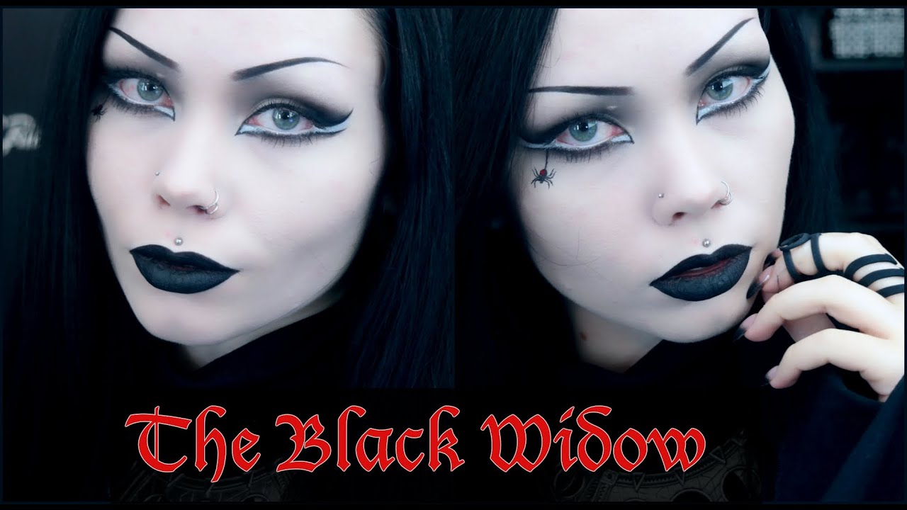 THE BLACK WIDOW || Inspired Makeup Tutorial
