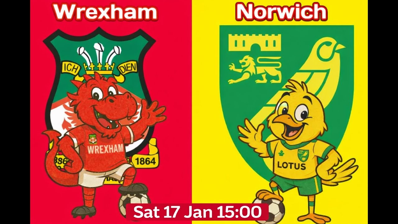 WREXHAM AFC  V NORWICH CITY
