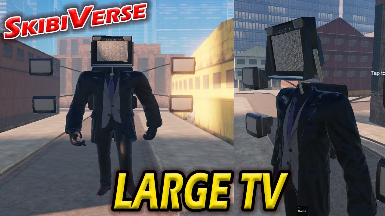 COMO CONSEGUIR A LARGE TV EN SkibiVerse - [ALPHA] SkibiVerse Roblox