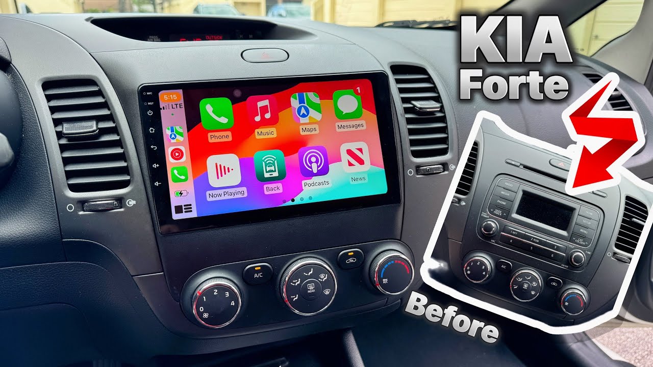 Kia Forte [14-17] Radio Overhaul with Wireless CarPlay & Android Auto - Idoing!