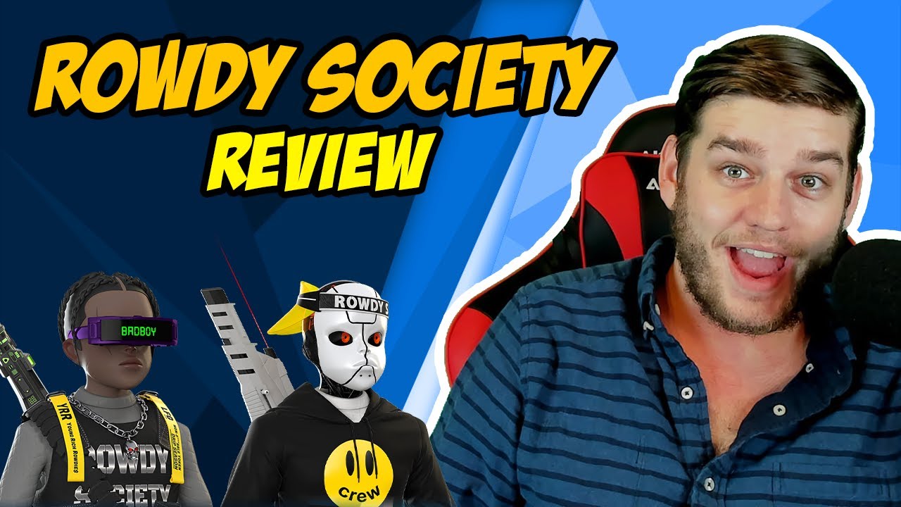 Rowdy Society | A collection of 7676 3D NFTs united by the strength of the community 🚀
