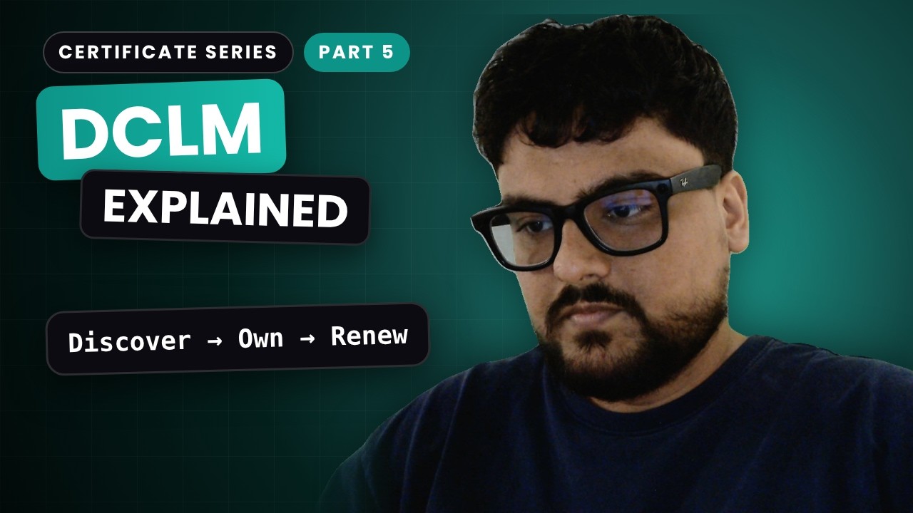 The 8 Steps of Certificate Lifecycle Management Explained | DCLM Part 5