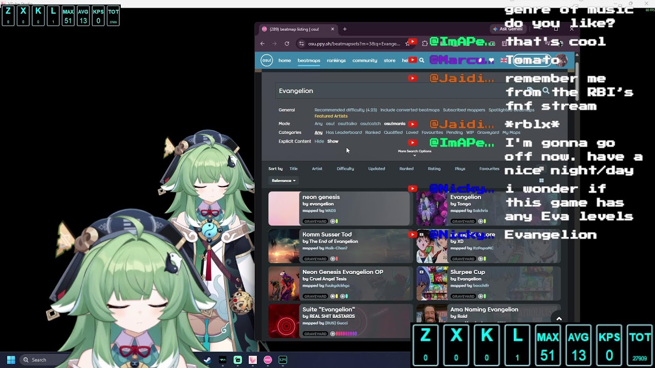 (Almost Any) Rhythm game with viewers!
