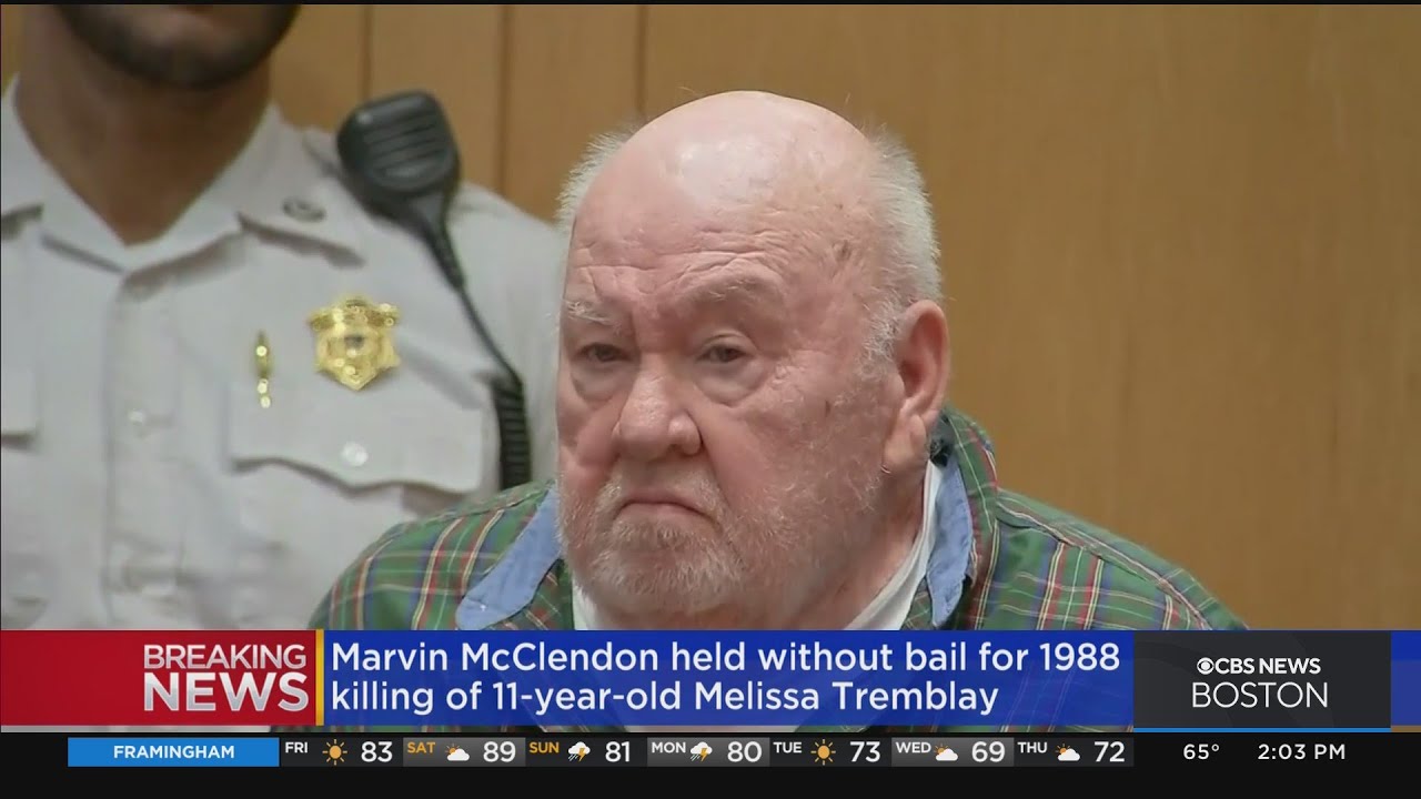 Marvin McClendon held without bail in 1988 murder of 11-year-old Melissa Tremblay in Lawrence