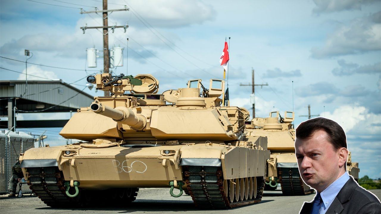 Шокирующие || Польша получила первый американский танк M1 Abrams.