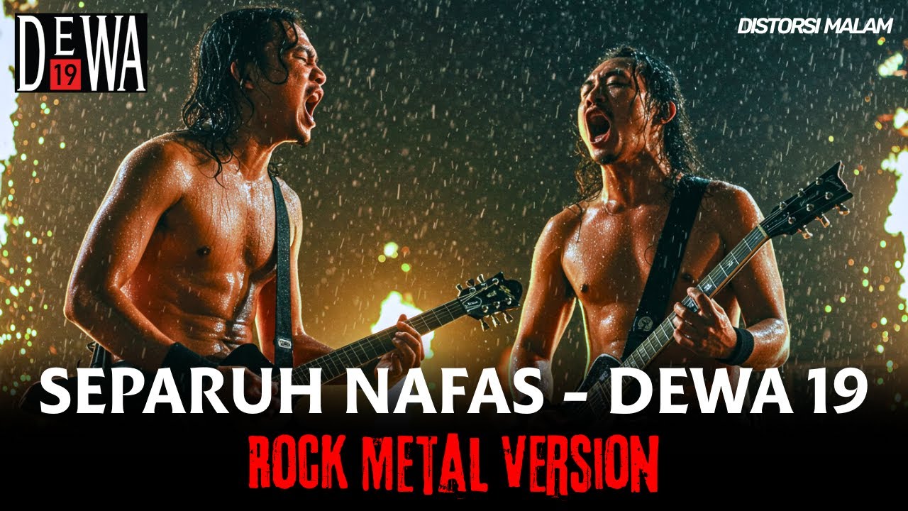SEPARUH NAFAS - DEWA19 ┃ COVER VERSI ROCK