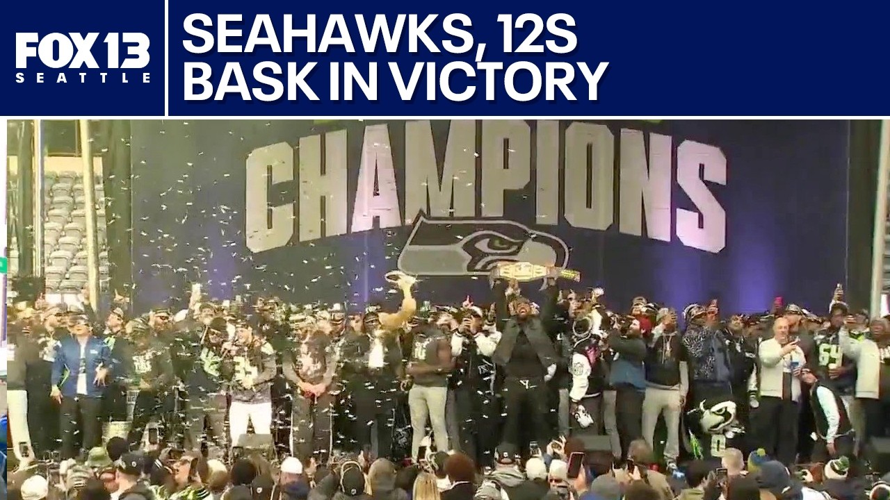Seattle Seahawks, 12s bask in Super Bowl victory | FOX 13 Seattle