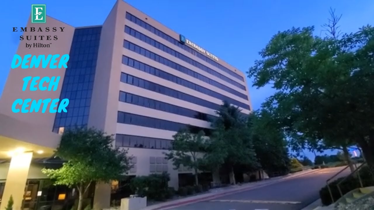 Полный тур по отелю: Embassy Suites Denver Tech Center, Сентенниал, Колорадо (ВО ВРЕМЯ КАРАНТИНА)